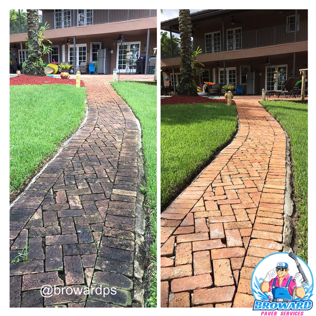 Paver and Natural Stone Cleaning